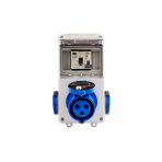 Elektrikli Araç Kombinasyon Kutusu, Tesla Blue Adaptöre Uyumlu, ’’Medium ALL’’ 3x32A + 1x16A - Görsel 3