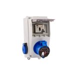 Elektrikli Araç Kombinasyon Kutusu, Tesla Blue Adaptöre Uyumlu, ’’Medium ALL’’ 3x32A + 1x16A - Görsel 4