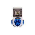 Elektrikli Araç Kombinasyon Kutusu, Tesla Blue Adaptöre Uyumlu, ’’Medium ALL’’ 3x32A + 1x16A - Görsel 5