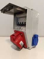 Tekli Montajlı Kombinasyon Kutusu 5x40A ve 1x16A Priz ve Sigortaları içerisinde - Görsel 2